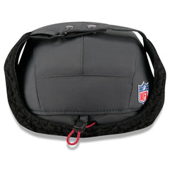 Kansas City Chiefs New Era 2025 Sideline Cold Weather Runner Dog Ear Adjustable Hat Charcoal