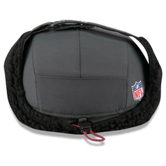 Arizona Cardinals New Era 2025 Sideline Cold Weather Runner Dog Ear Adjustable Hat Charcoal