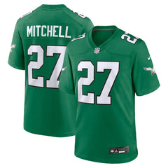 Nike Quinyon Mitchell Philadelphia Eagles Alternate Game Jersey Kelly Green