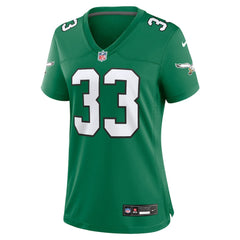 Nike Cooper DeJean Philadelphia Eagles Women's Alternate Game Jersey Kelly Green