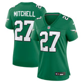 Nike Quinyon Mitchell Philadelphia Eagles Women's Alternate Game Jersey Kelly Green