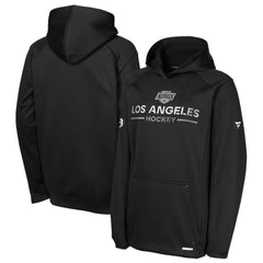 Los Angeles Kings Fanatics Youth Authentic Pro Rink Raglan Hoodie - Black - NHL 202634964