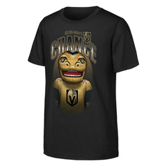 Vegas Golden Knights Outerstuff Youth Mascot Highlight T-Shirt - Black - NHL 202635084