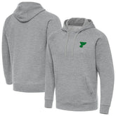 St. Louis Blues Antigua St. Patrick's Day Victory Pullover Hoodie - Heather Gray - NHL 202635217