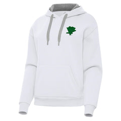 Pittsburgh Penguins Antigua Women's St. Patrick's Day Victory Pullover Hoodie - White - NHL 202635233