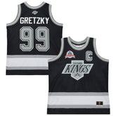 Wayne Gretzky Los Angeles Kings Mitchell & Ness Unisex Maxxed Out Fashion Basketball Jersey - Black - NHL 202635610