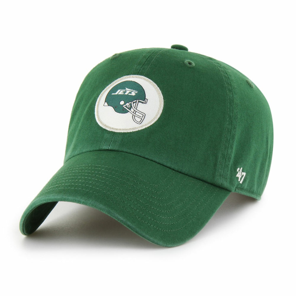 47 brand New York Jets '47 Hard Hat Clean Up Adjustable Hat Green