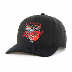 Toronto Raptors '47 Nothing But Net Hitch Adjustable Hat Black | 47 brand discount