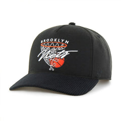 Brooklyn Nets '47 Nothing But Net Hitch Adjustable Hat Black | 47 brand discount