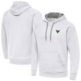 Chicago Bulls Antigua St. Patrick's Day Victory Raglan Pullover Hoodie White
