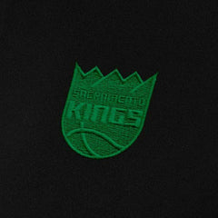Sacramento Kings Antigua Women's St. Patrick's Day Intent Quarter-Zip Top Black