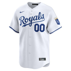 Kansas City Royals Nike Home Limited Custom Jersey - White - Nike Discount