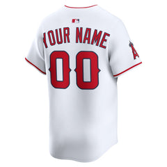 Los Angeles Angels Nike Home Limited Custom Jersey - White - Nike Discount