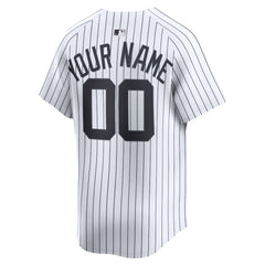 New York Yankees Nike Home Limited Custom Jersey - White - Nike Discount