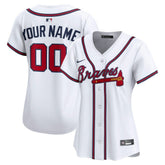 Atlanta Braves Nike Women's Home Limited Custom Jersey - White - Nike Discount
