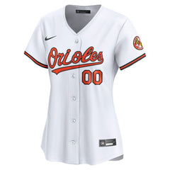 Baltimore Orioles Nike Women's Home Limited Custom Jersey - White - Nike Discount