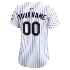 Colorado Rockies Nike Women's Home Limited Custom Jersey - White - Nike Sale