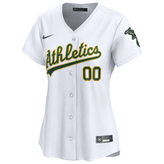 Athletics Nike Women's Home Limited Custom Jersey - White - Nike on Sale