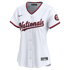 Washington Nationals Nike Women's Home Limited Custom Jersey - White - Nike Sale