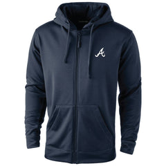 Atlanta Braves Dunbrooke Trophy Full-Zip Hoodie - Navy - MLB Sale