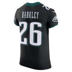 Nike Saquon Barkley Philadelphia Eagles Alternate Vapor F.U.S.E. Elite Jersey Black