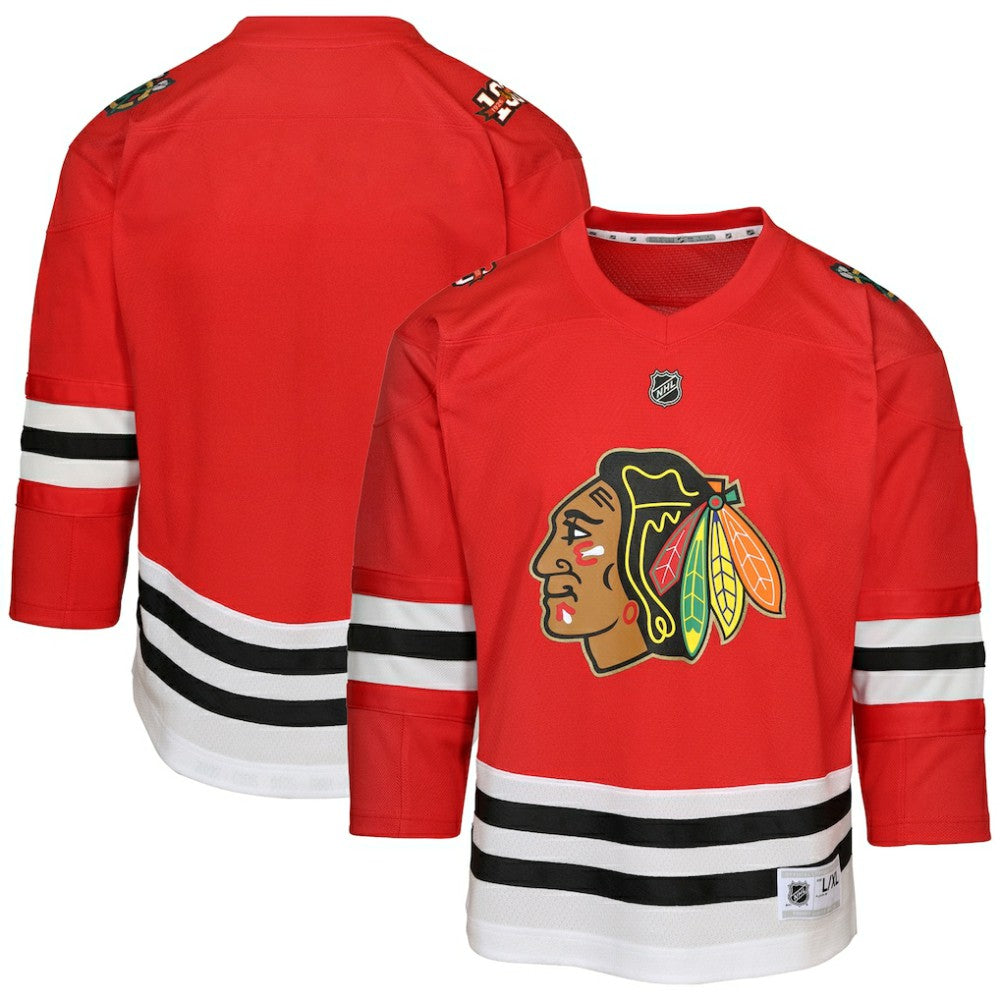 Chicago Blackhawks Preschool Centennial Replica Jersey - Red - NHL 202652703
