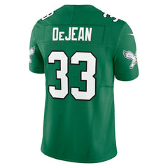 Nike Cooper DeJean Philadelphia Eagles Alternate 2 Vapor F.U.S.E. Limited Jersey Kelly Green