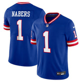 Nike Malik Nabers New York Giants Alternate 2 Legacy Vapor Untouchable Limited Jersey Royal