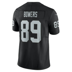 Nike Brock Bowers Las Vegas Raiders Team Vapor F.U.S.E. Limited Jersey Black