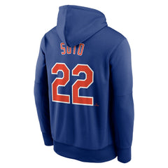 Juan Soto New York Mets Nike Name & Number Pullover Hoodie - Royal - Nike Sale