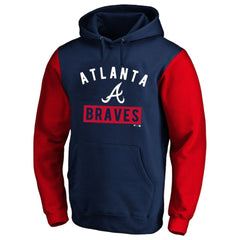 Ronald Acuna Jr. Atlanta Braves Profile Big & Tall Name & Number Fleece Pullover Hoodie - Navy - MLB Lifestyle
