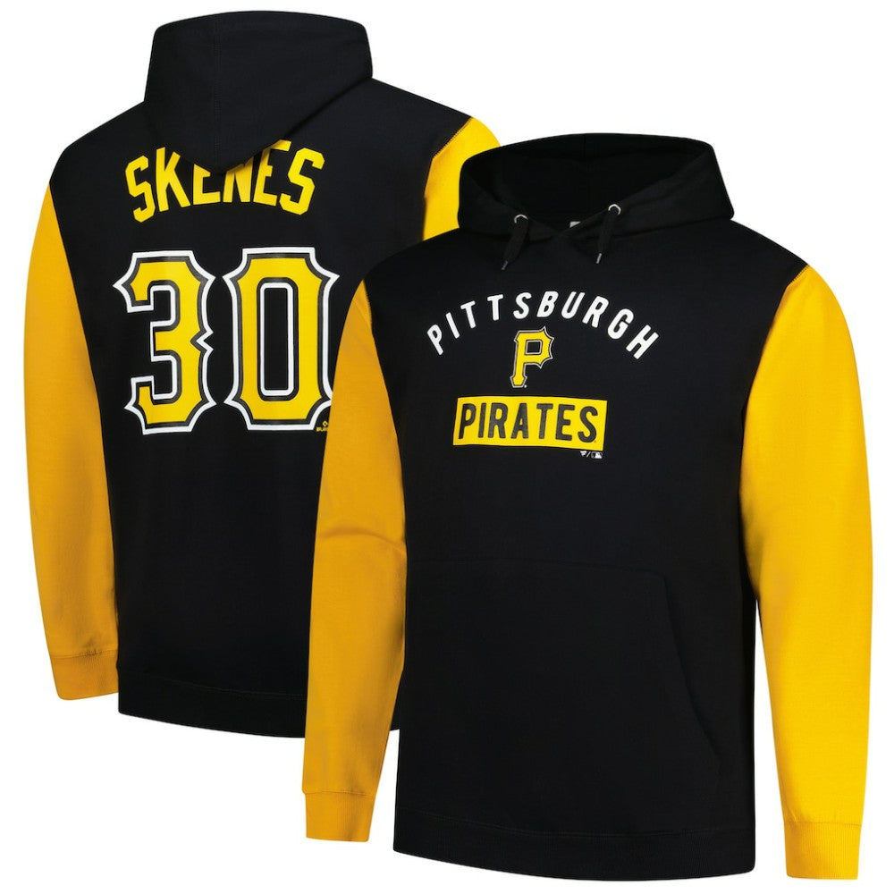 Paul Skenes Pittsburgh Pirates Profile Big & Tall Fleece Pullover Hoodie - Black - MLB Online