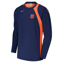 Barcelona Third 2025/26 T90 Pullover Sweatshirt Navy - Nike Discount