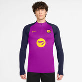 Barcelona 2025/26 Strike Drill Quarter-Zip Long Sleeve Dri-FIT Top Purple - Nike