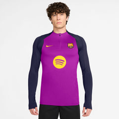 Barcelona 2025/26 Strike Drill Quarter-Zip Long Sleeve Dri-FIT Top Purple - Nike