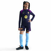 Barcelona Youth 2025/26 Strike Drill Quarter-Zip Dri-FIT Long Sleeve Top Navy - Nike Discount
