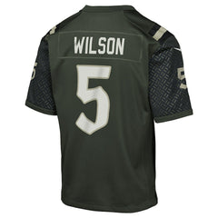 Nike Garrett Wilson New York Jets Youth 2025 Rivalries Collection Game Jersey Gotham Green