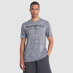 Nike Seattle Seahawks 2025 Rivalries Collection Sideline Velocity Dri-FIT T-Shirt Wolf Gray