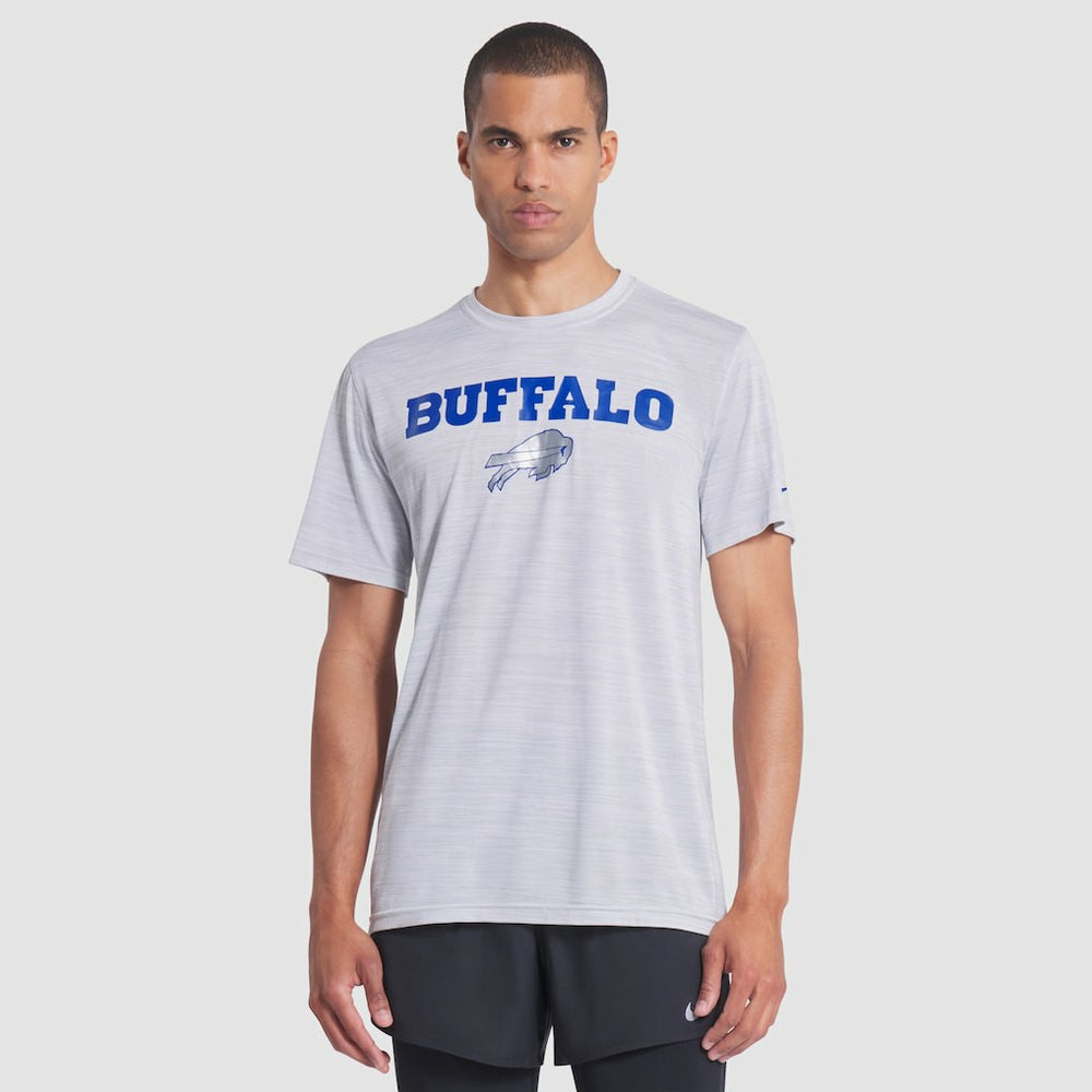 Nike Buffalo Bills 2025 Rivalries Collection Sideline Velocity Dri-FIT T-Shirt White