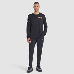 Nike San Francisco 49ers 2025 Rivalries Collection Sideline Legend Dri-FIT Long Sleeve T-Shirt Black