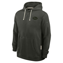 Nike New York Jets 2025 Rivalries Collection Standard Issue Sideline Dri-FIT Hoodie Gotham Green