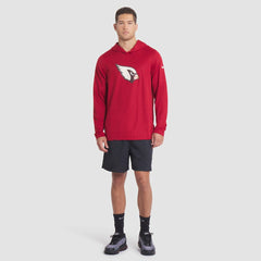 Nike Arizona Cardinals 2025 Rivalries Collection Sideline Dri-FIT Long Sleeve Hoodie T-Shirt Red