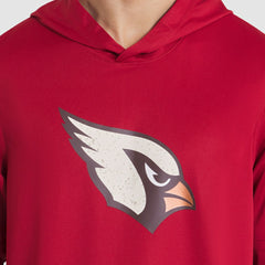 Nike Arizona Cardinals 2025 Rivalries Collection Sideline Dri-FIT Long Sleeve Hoodie T-Shirt Red