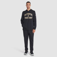 Nike San Francisco 49ers 2025 Rivalries Collection Sideline Dri-FIT Long Sleeve Hoodie T-Shirt Black