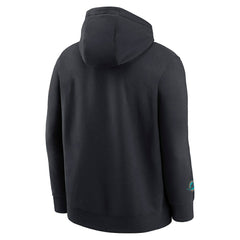 Nike Miami Dolphins 2025 Rivalries Collection Club Hoodie Pitch Blue