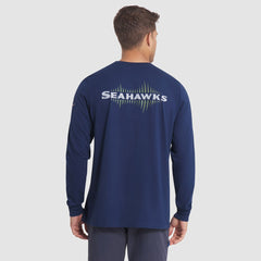 Nike Seattle Seahawks 2025 Rivalries Collection Essential Long Sleeve T-Shirt College Navy