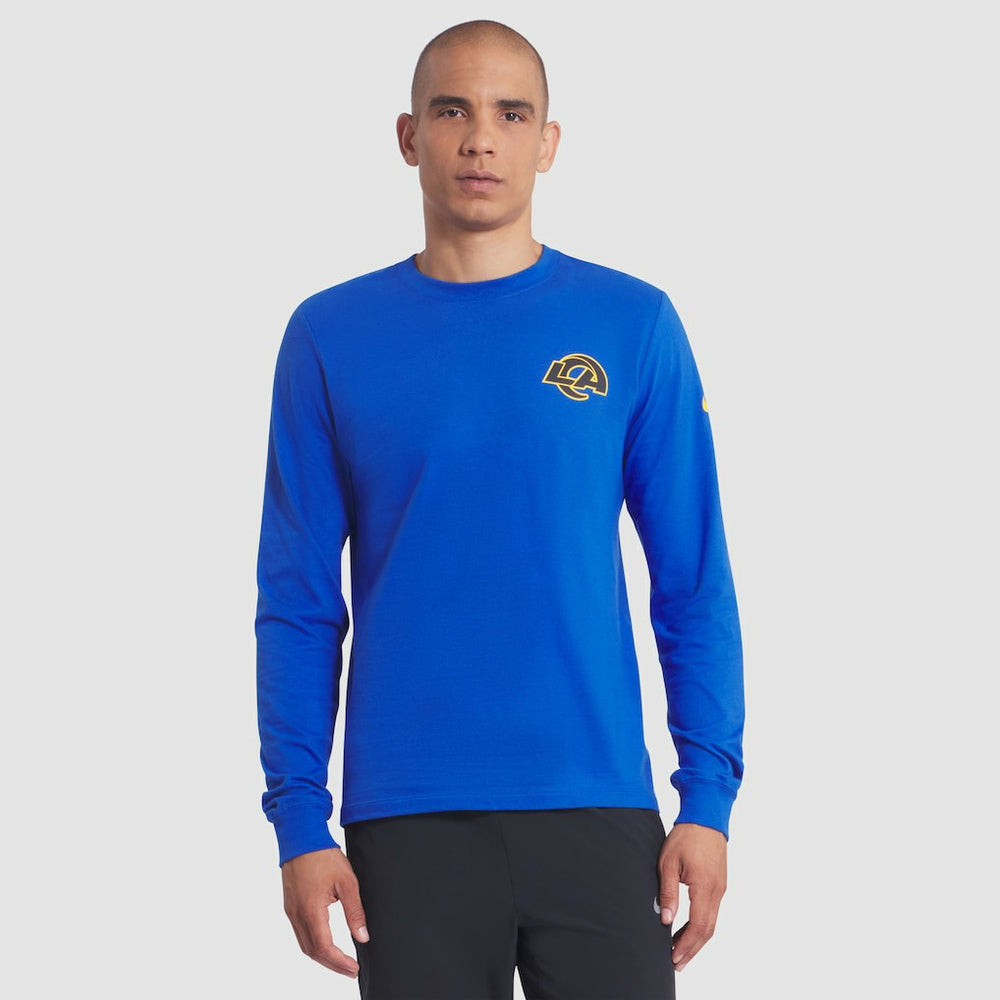 Nike Los Angeles Rams 2025 Rivalries Collection Essential Long Sleeve T-Shirt Royal