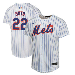 Juan Soto New York Mets Nike Youth Home Game Player Jersey - White - Nike Lifestyle