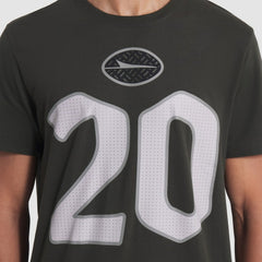 Nike Breece Hall New York Jets 2025 Rivalries Collection Player Name & Number T-Shirt Gotham Green