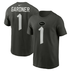 Nike Ahmad Sauce Gardner New York Jets 2025 Rivalries Collection Player Name & Number T-Shirt Gotham Green